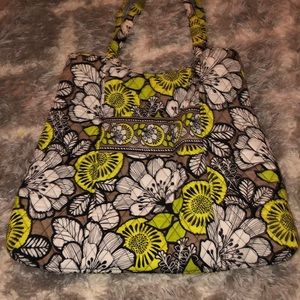 Vera bradley tote bag in citron